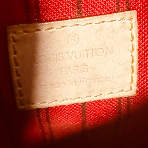 LOUIS VUITTON  Monogram Neverfull MM GM Pochette FL2058 - Picture 4 of 6